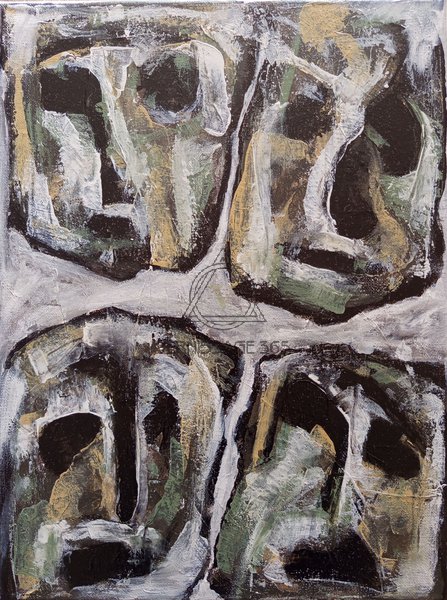 калька №2 (из серии время камней и песка)