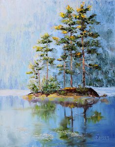 Задумчивые сосны