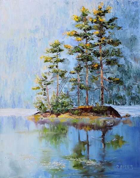 Задумчивые сосны