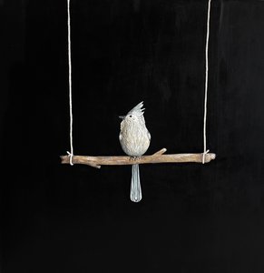 Пташка на качелях