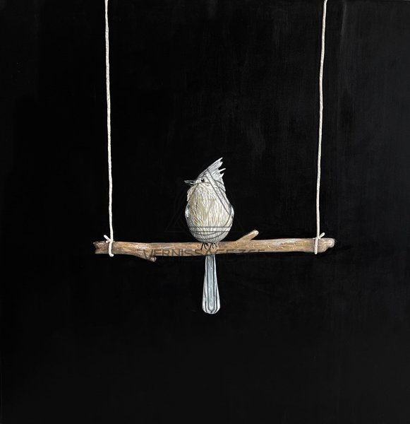 Пташка на качелях