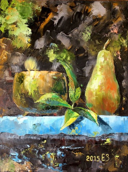 Натюрморт с грушей