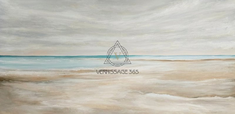 Морской пейзаж Раскатистые волны