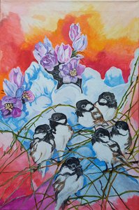 Весна.Птички-синички.