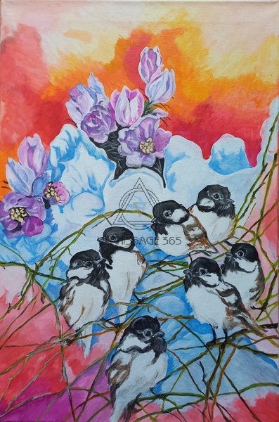 Весна.Птички-синички.