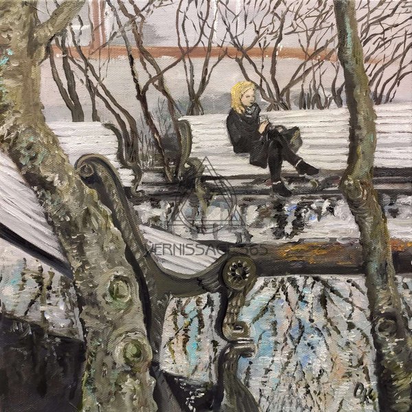 Март в городе