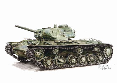 Тяжёлый танк КВ 1С