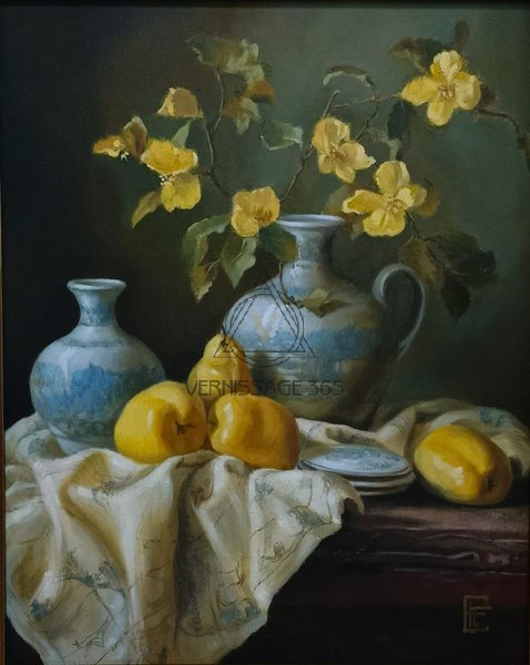 Натюрморт с айвой