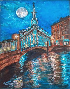 Ночной Петербург