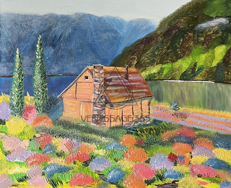 Дом на берегу реки