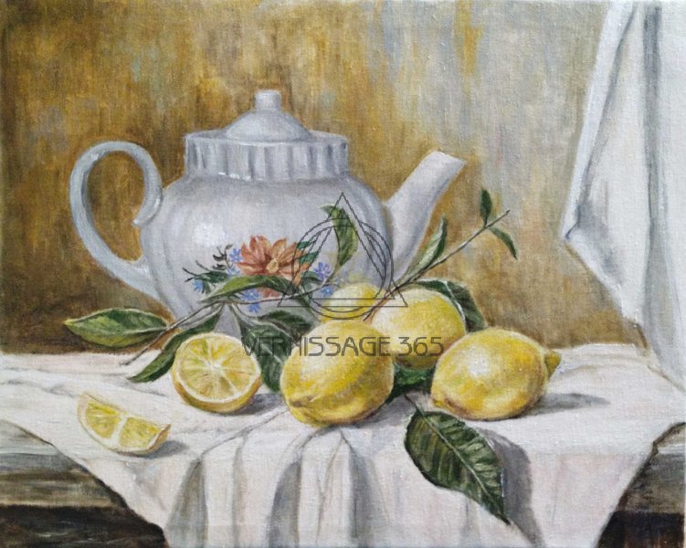 Чай с лимоном