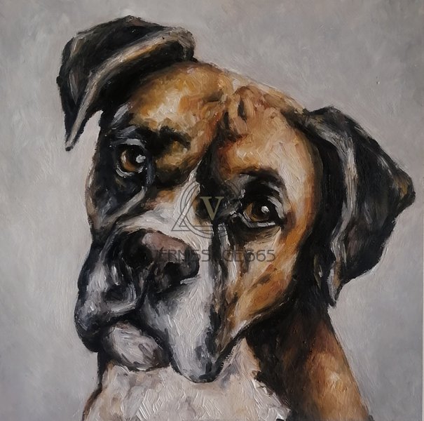 Картина Боксер