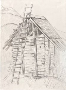 старый сарай