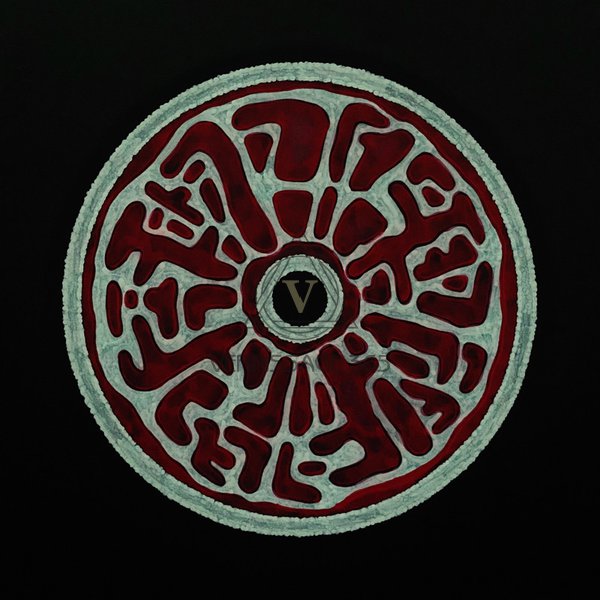 Infusion’ A3 Абстракция с узором в форме виниловой пластинки